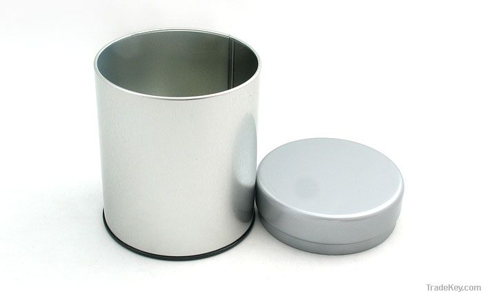 Round Airtight Tea Tin, Round Chocolate Tin Can, Metal Tea Storage Can