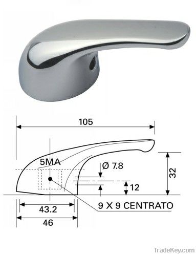 zinc faucet handle