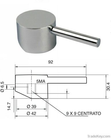 zinc faucet handle