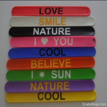 2012 New Design Silicone Wristband Bracelet