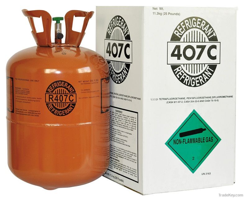 Mixed refrigerant R407C