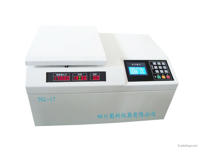 tabletop high speed refrigerated centrifuge