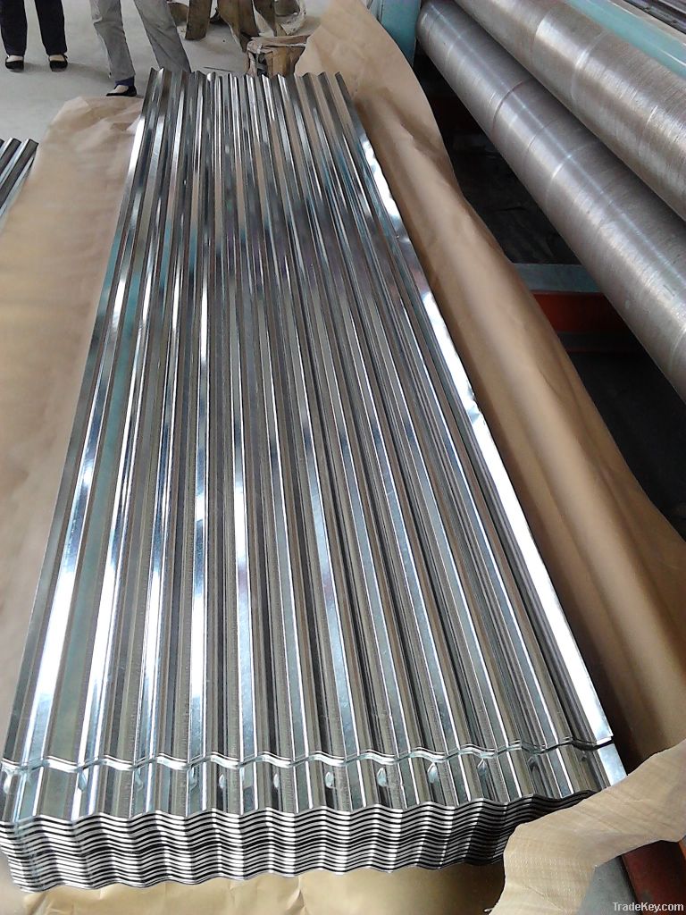 Galvanized corrugated roofing sheets