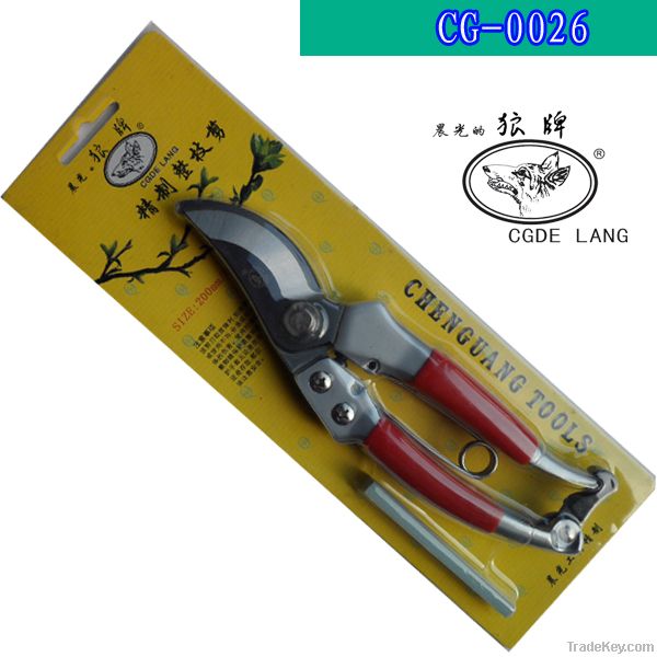 8 inch high carbon steel  pruning shear