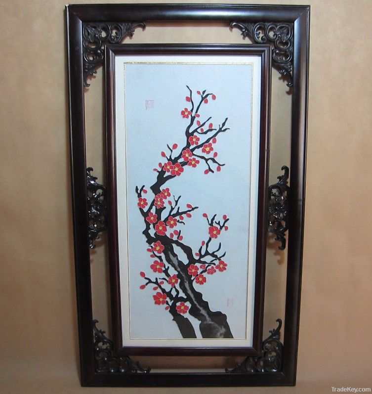 plum blossoms, orchid, bamboo and chrysanthemum