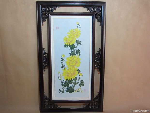 plum blossoms, orchid, bamboo and chrysanthemum