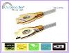 24K Gold Plated Shell male to male HDMI Cable coaxial cable