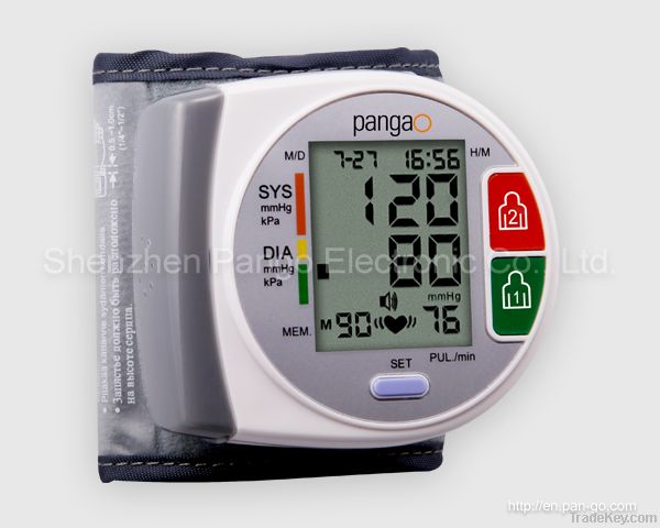 Double user digital talking blood pressure monitor