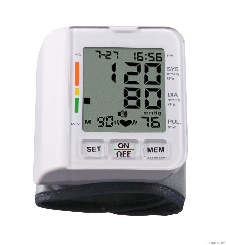 Healthcare Wrist Digital blood pressure gauge, pangao