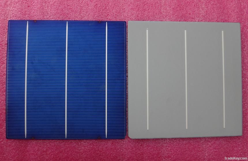 hot sale poly solar cell with competitive price, 156mm*156mm