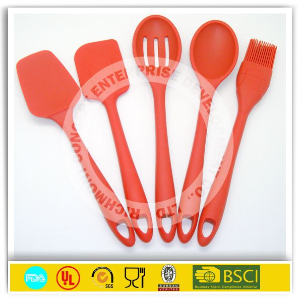 2014 new products shower silicone spatula, baking utensils