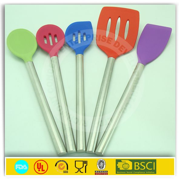 2014 new products shower silicone spatula, baking utensils