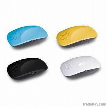 Portable Speaker in Mouse Shape, with SD Card Slot and Rechargeable