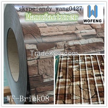 wooden color stone color pattern camouflag grain ppgi