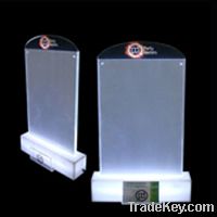 acrylic menu holder