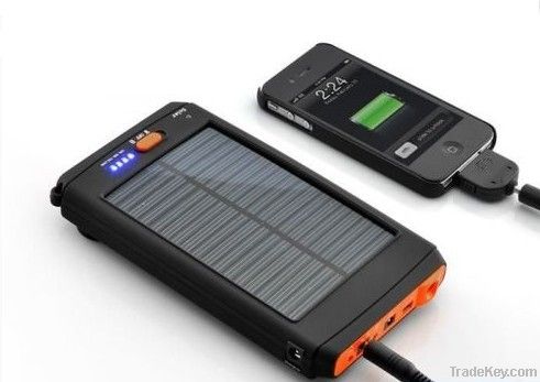 Portable Solar Charger Battery, High Performance power supplier