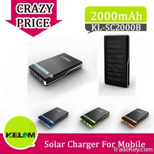 portable handphone solar charger KL-SC2000B