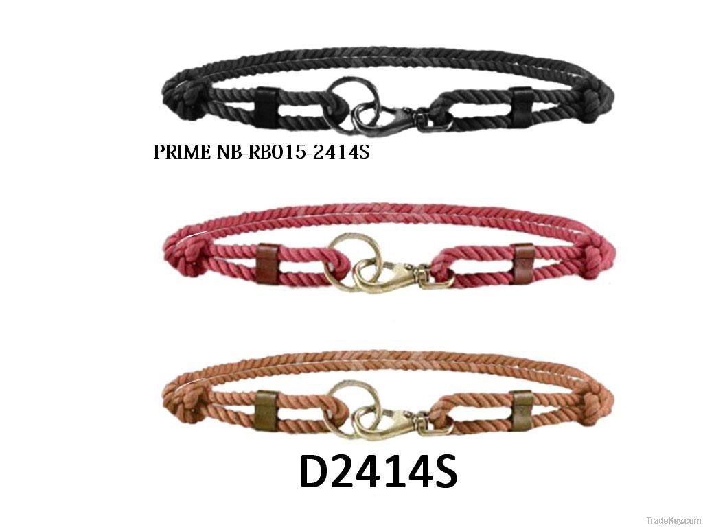 2012 new arrival fashion cotton rope belts
