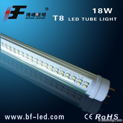 T8 LED Tube 18W 4ft Long, High Efficiency 80% Energy-saving