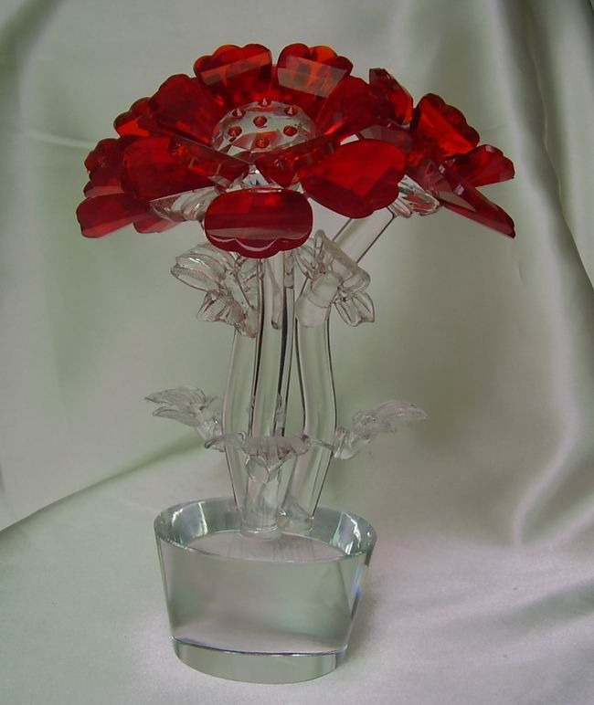 Crystal Flower Gift Set