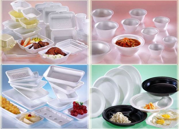 Take away food container production line