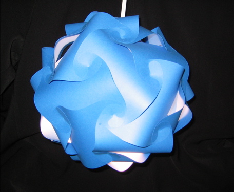 Tiko paper lantern - Saphire Blue