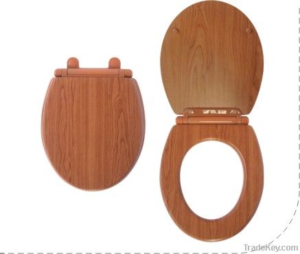 Aimas MC003 Round Wooden Soft Closing Toilet Seat