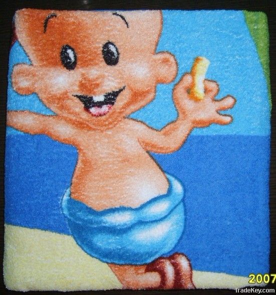 100%cotton reactive printed beach towels for adults