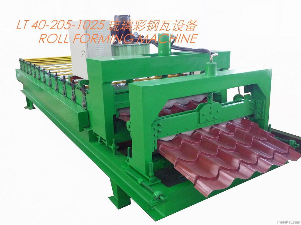 Glaze Steel Roll Forming Machine