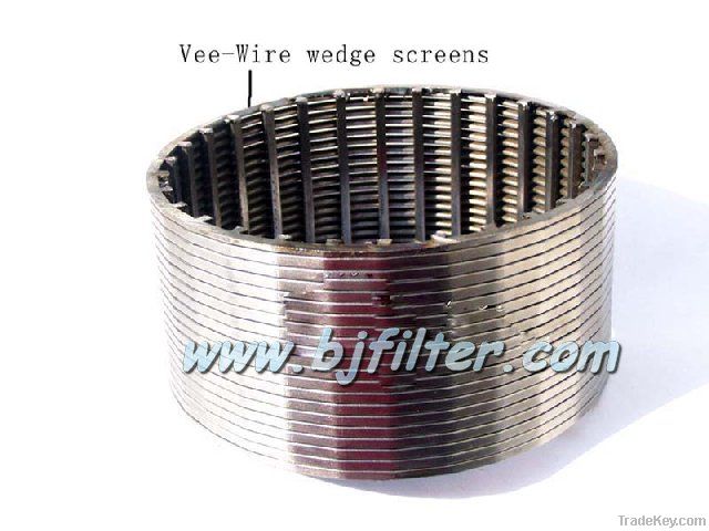 sieve wedge Johnson water well screen