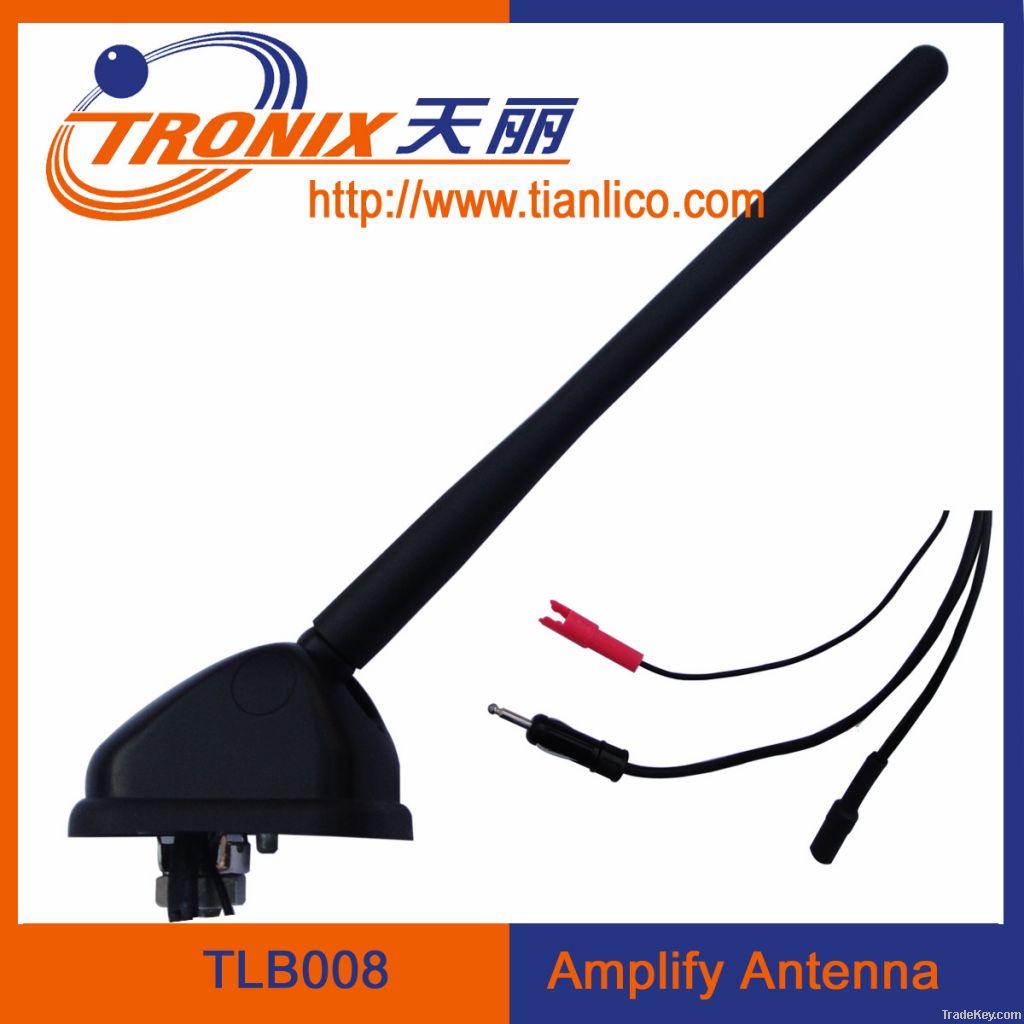 gps car electronic antenna/ car antenna amplifier antenna with am fm