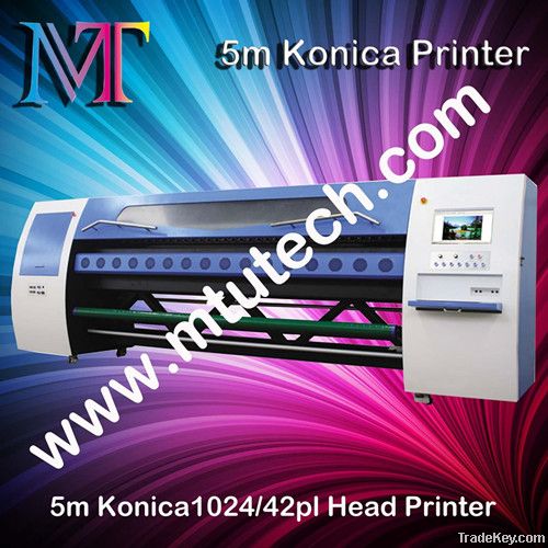 5m Konica 1024 Solvent Printer 1440dpi Superior Speed