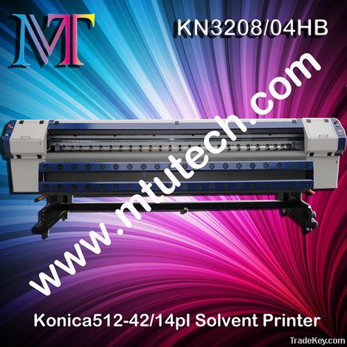 Konica Series Solvent Printer 1440dpi 3.2m Width for Outdoor