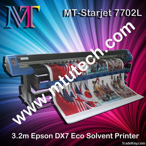 1440dpi Eco Solvent Printer with Epson DX7 print head 1.8m/3.2m