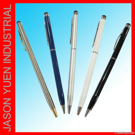 Touch Screen Stylus Pen with Clip for iphone hot seller ballpoint pen
