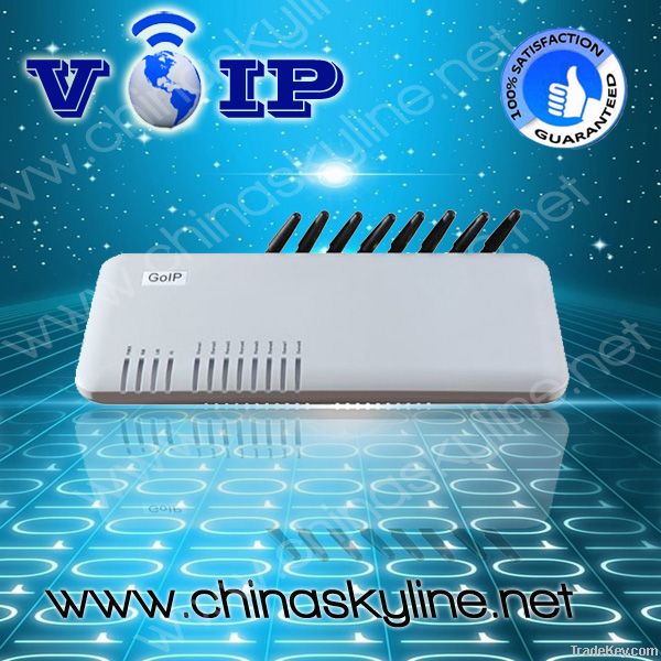 8 channels gsm voip gateway/ goip gsm gateway 8 ports