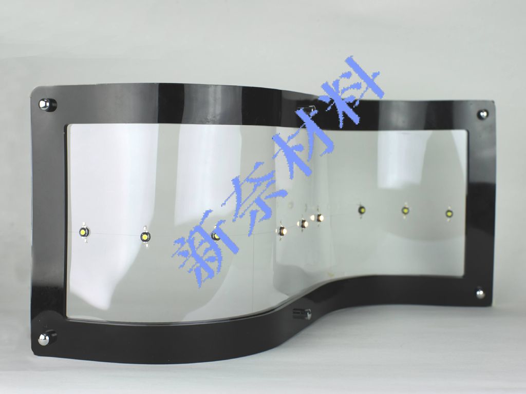 Flexible transparent conductive film for touch panel, flexible display