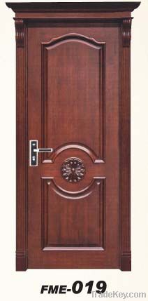 Interior door  (made by PVC mdf  and solid wood )