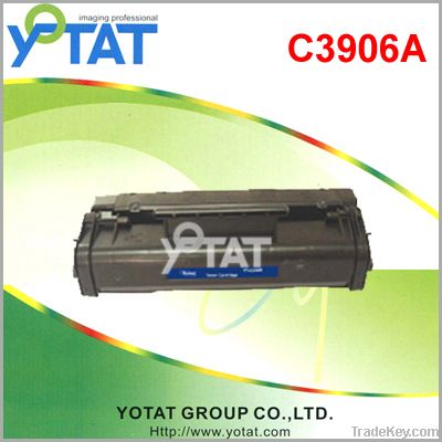 Black compatible toner cartridge for HP C3906A