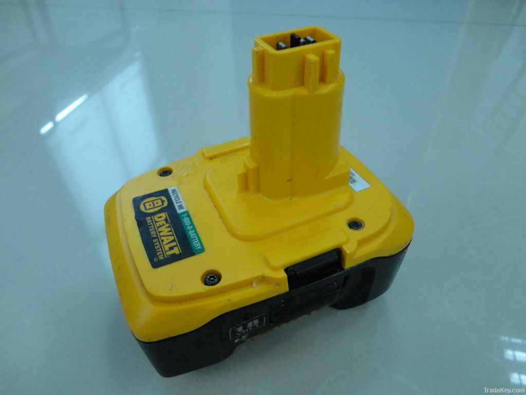 Used Dewalt 18V 2.2Ah Li-ion battery DC9180 For Replacement Power Tool