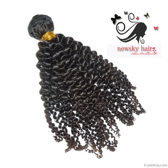 brazilian virgin remy kinky hair weaving