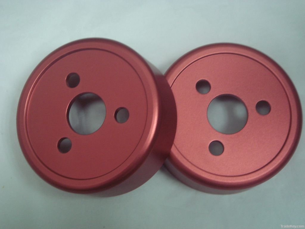 High precision cnc turning machining parts with anodized aluminum part