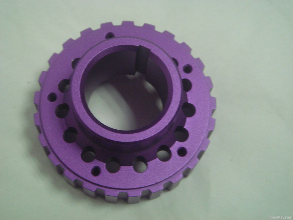 High precision cnc turning machining parts with anodized aluminum part