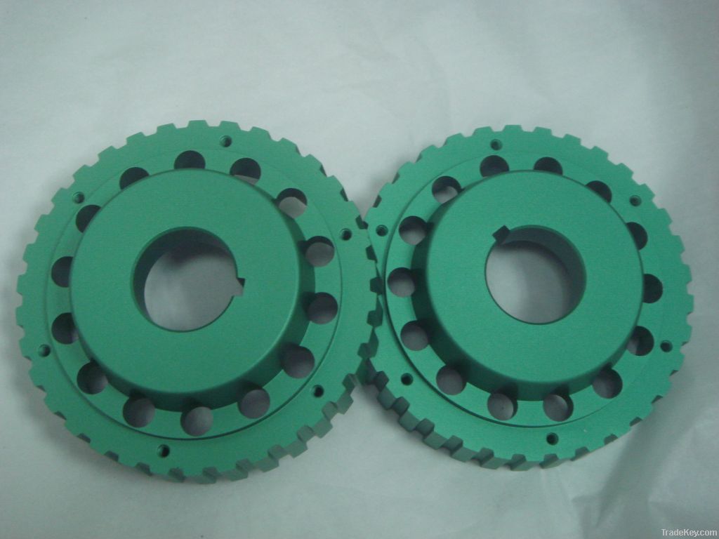 High precision cnc turning machining parts with anodized aluminum part