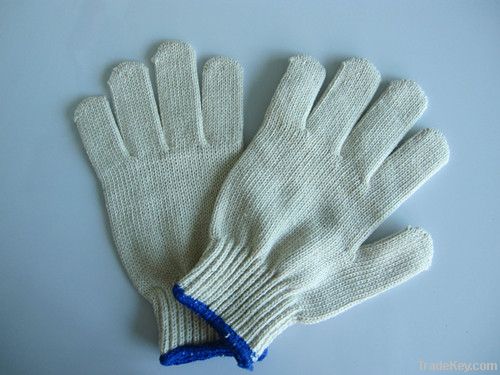 hot selling white cotton work glove