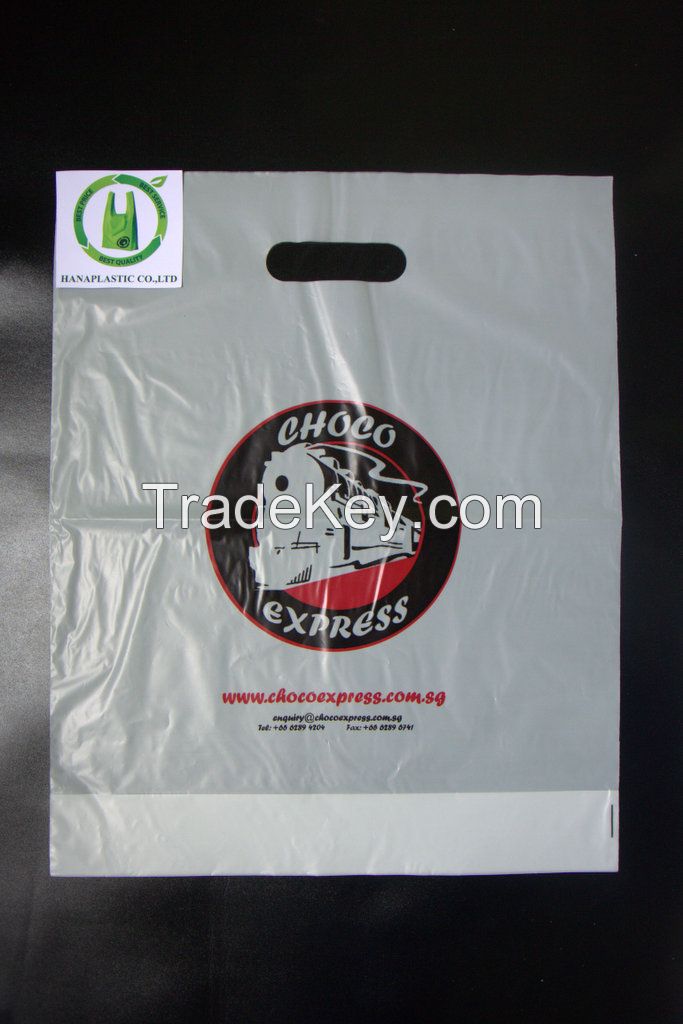 NEW PRODUCT Die cut plastic bag