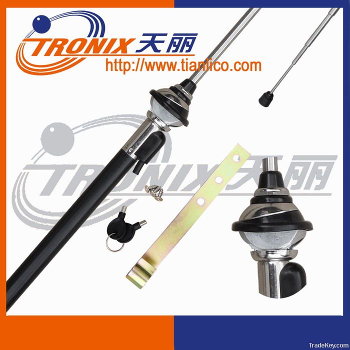 Car telescopic radio antenna