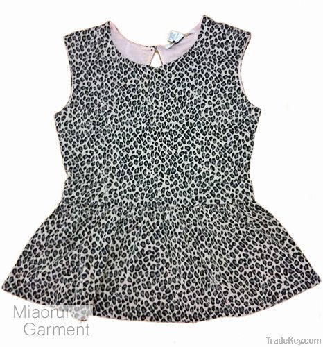 Animal Print Lady's Vest