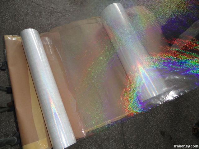 Transparency film, hologram film  bopp roll film transparent bopp holog