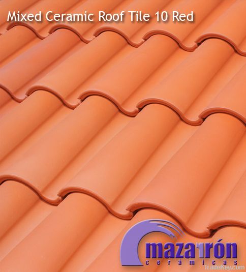 Mixed Ceramic Roof Tile 10